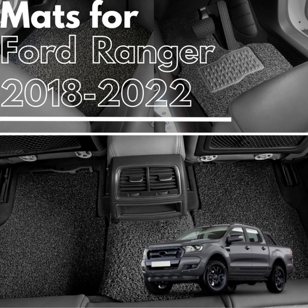 for Ford Ranger (PX3 Dual Cab Ute)2018-2022, Premium Car Floor Mats