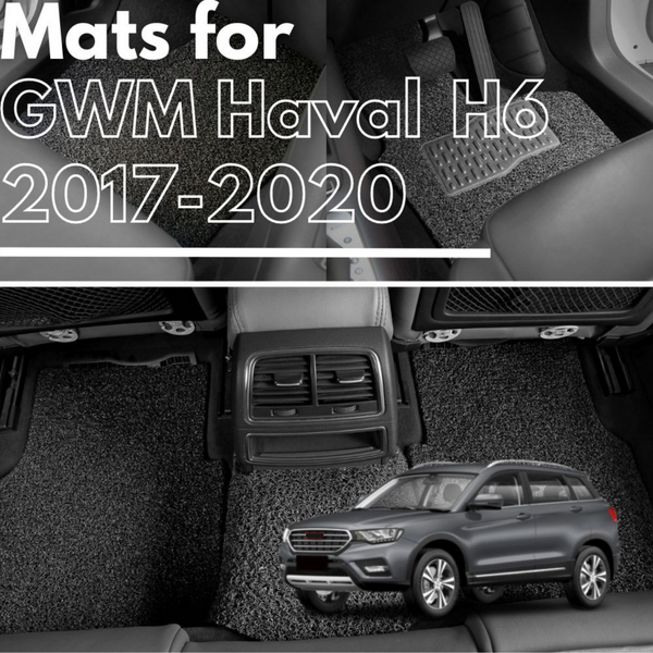 for GWM Haval H6 2017-2020, Premium Car Floor Mats