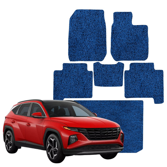 Alfombrillas Coche Para Hyundai I30 2012-2016 - Juego 4 Piezas, Velour 700 G/m², Antideslizantes