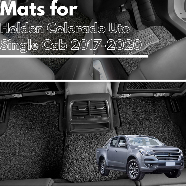 for Holden Colorado Ute Single Cab (RG)2017-2020, Premium Car Floor Mats