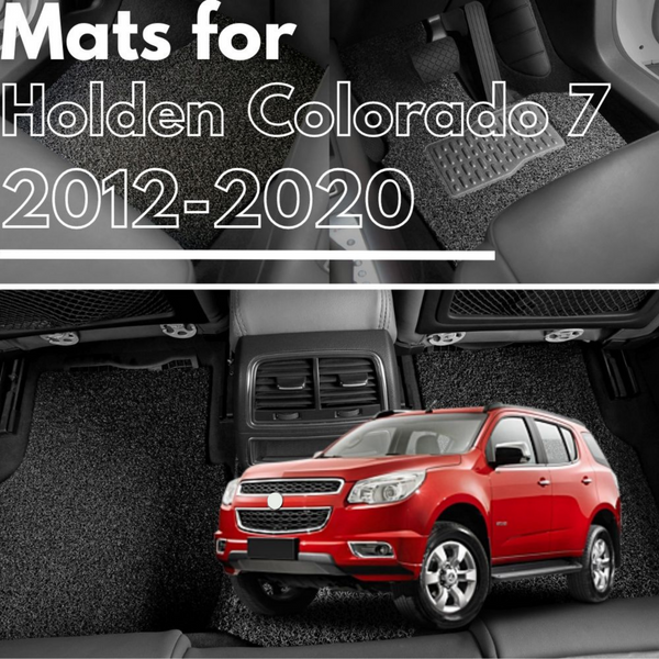 for Holden Colorado 7 2012-2020, Premium Car Floor Mats