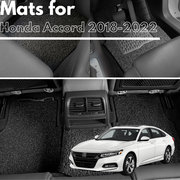 for Honda Accord (10th Gen）2018-2022, Premium Car Floor Mats