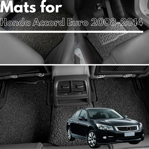 for Honda Accord Euro 2008-2014, Premium Car Floor Mats
