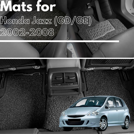 for Honda Jazz  (GD/GE)2002-2008, Premium Car Floor Mats