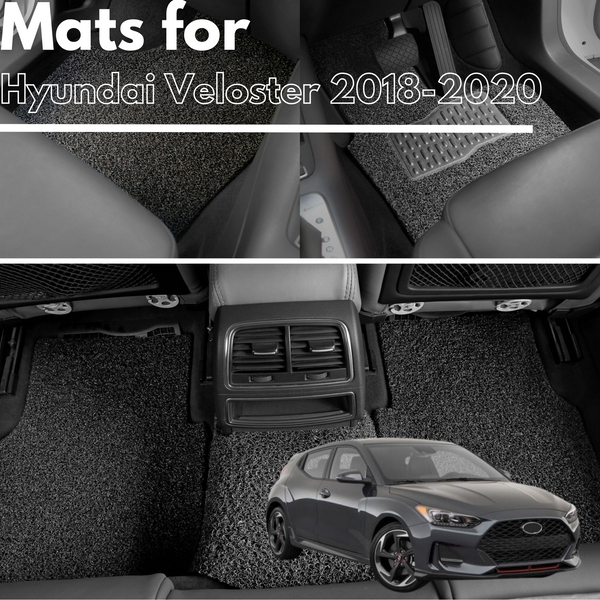 for Hyundai Veloster (JS)2018-2020, Premium Car Floor Mats