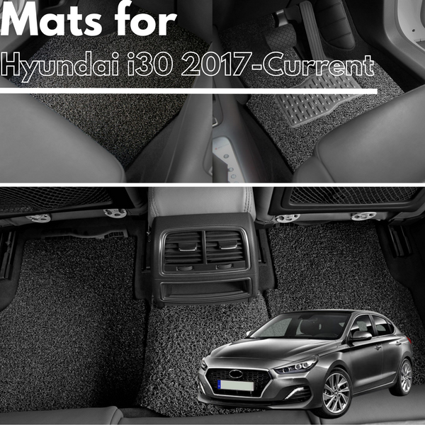 for Hyundai i30 (Sedan)2017-Current, Premium Car Floor Mats