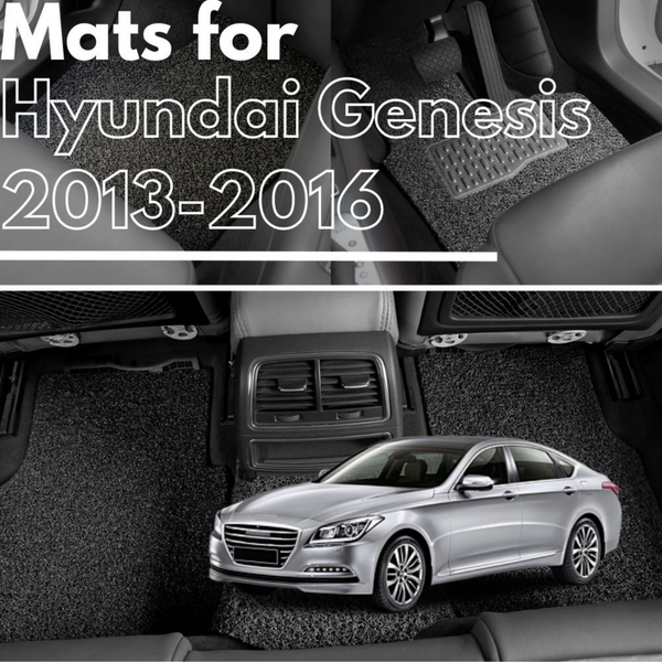 for Hyundai Genesis (DH/G80)2013-2016, Premium Car Floor Mats