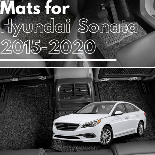 for Hyundai Sonata 2015-2020, Premium Car Floor Mats