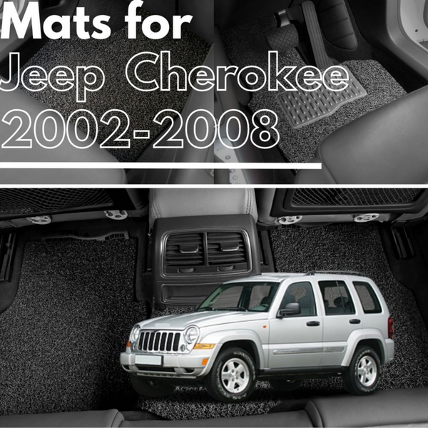for Jeep Cherokee (KJ)2002-2008, Premium Car Floor Mats