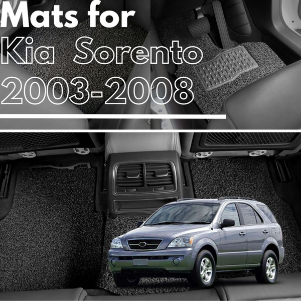 for Kia Sorento (BL)2003-2008, Premium Car Floor Mats
