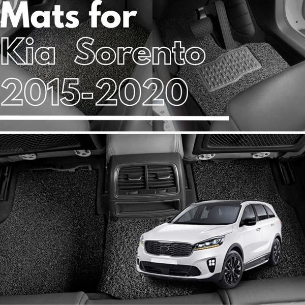 for Kia Sorento (UM)2015-2020, Premium Car Floor Mats