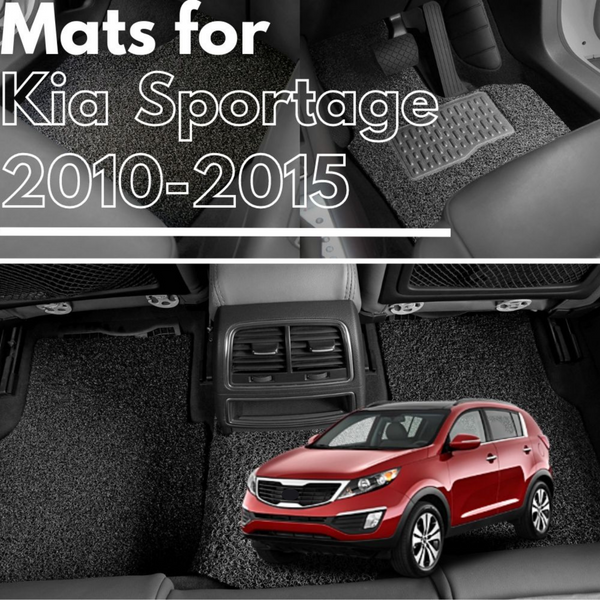 for Kia Sportage  2010-2015, Premium Car Floor Mats