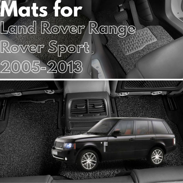for Land Rover Range Rover Sport 2005-2013, Premium Car Floor Mats
