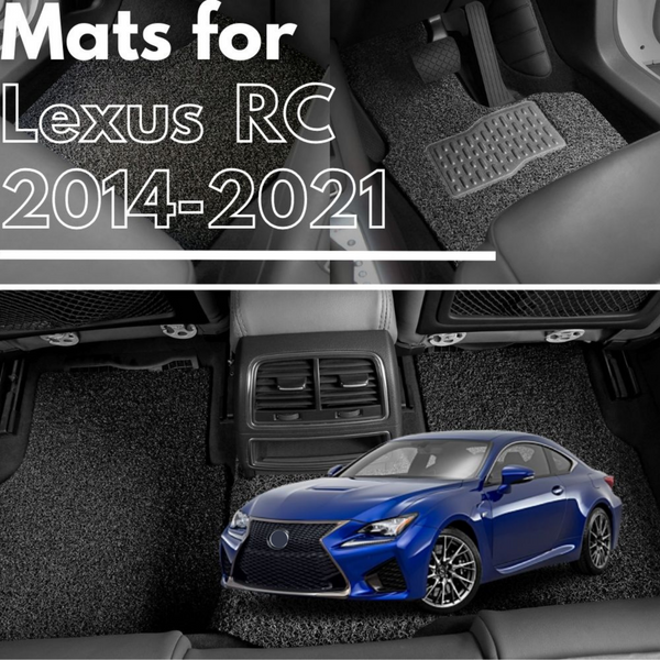 for Lexus RC 2014-2021, Premium Car Floor Mats