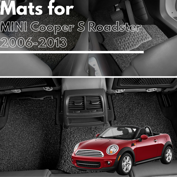 for MINI Cooper S Roadster (R57) 2006-2013, Premium Car Floor Mats