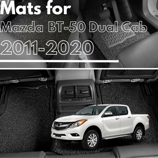 for Mazda BT-50 Dual Cab (UP UR)2011-2020, Premium Car Floor Mats