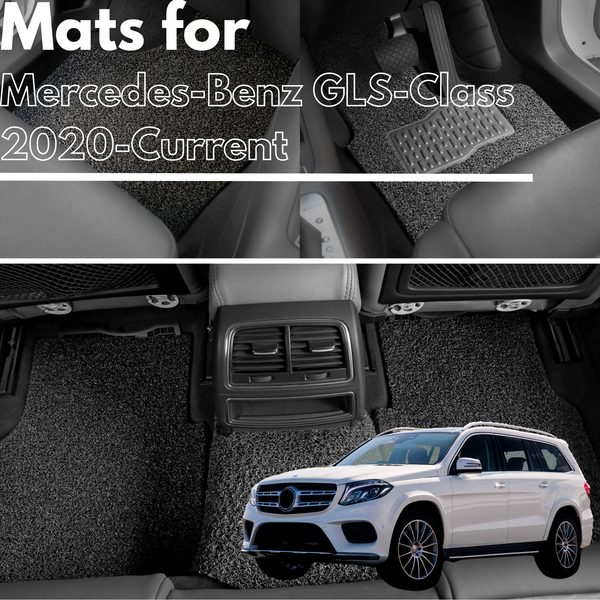 for Mercedes-Benz GLS-Class (X167)2020-Current, Premium Car Floor Mats