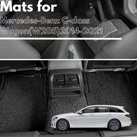 for Mercedes-Benz C-class Wagon(W205)2014-2021, Premium Car Floor Mats
