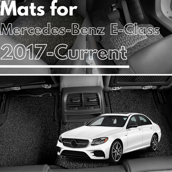 for Mercedes-Benz E-Class Sedan (W213)2017-Current, Premium Car Floor Mats