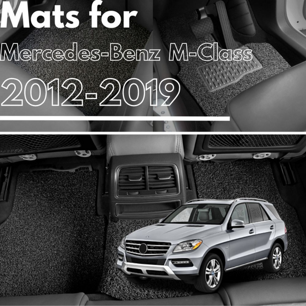 for Mercedes-Benz ML-Class (W166)2012-2019, Premium Car Floor Mats