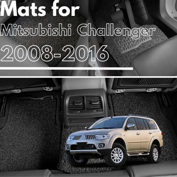for Mitsubishi Challenger (PB/PC)2008-2016, Premium Car Floor Mats