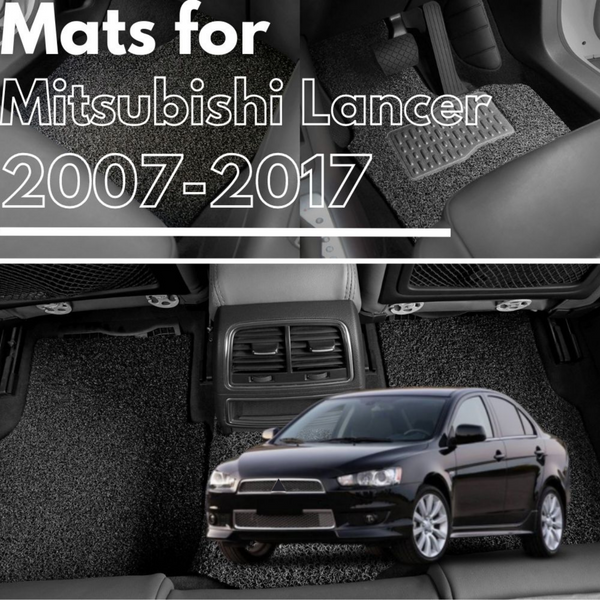 for Mitsubishi Lancer Auto (CJ)2007-2017, Premium Car Floor Mats