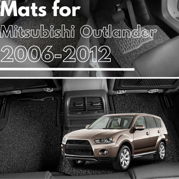 for Mitsubishi Outlander (CW/ZG/ZH)2006-2012, Premium Car Floor Mats