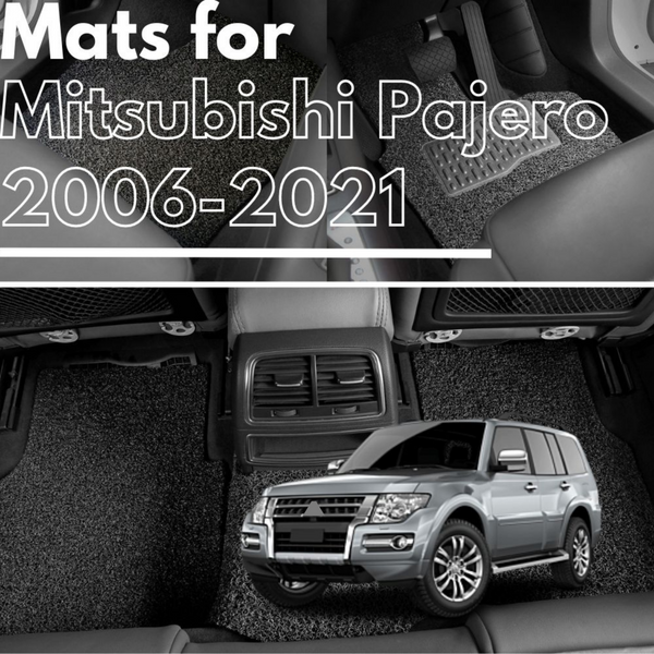 for Mitsubishi Pajero (NS/NT/NW/NX)2006-2021, Premium Car Floor Mats