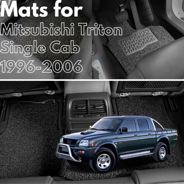 for Mitsubishi Triton Single Cab (MK)1996-2006, Premium Car Floor Mats