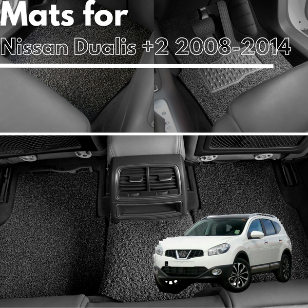 for Nissan Dualis +2 (NJ10)2008-2014, Premium Car Floor Mats