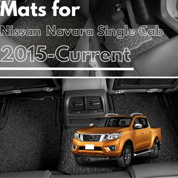 for Nissan Navara Single Cab (NP300/D23)2015-Current, Premium Car Floor Mats