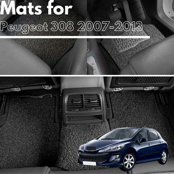 for Peugeot 308 Wagon (T7)2007-2013, Premium Car Floor Mats