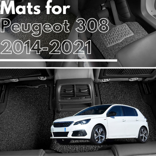 for Peugeot 308 Wagon (T9)2014-2021, Premium Car Floor Mats