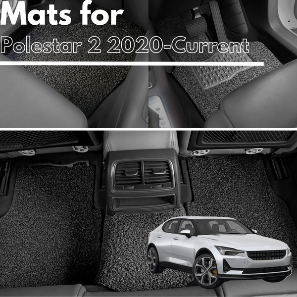 for Polestar 2 2020-Current, Premium Car Floor Mats