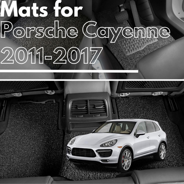 for Porsche Cayenne 2011-2017, Premium Car Floor Mats