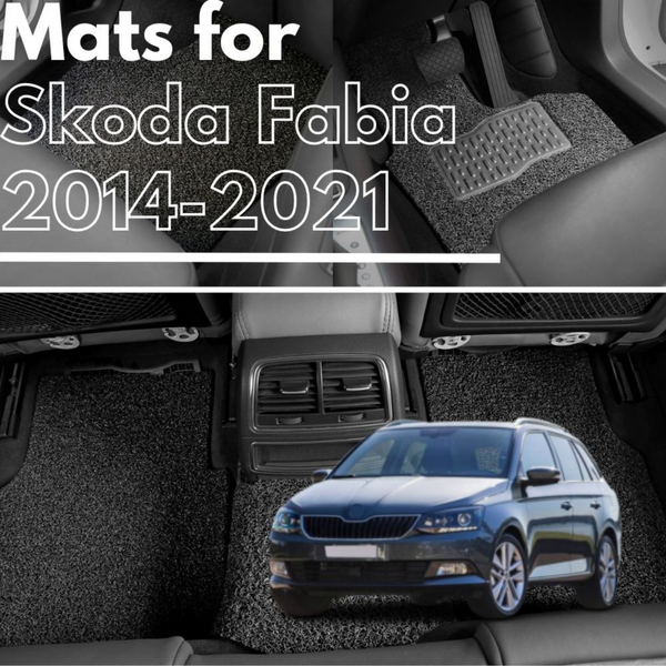 for Skoda Fabia (NJ)2014-2021, Premium Car Floor Mats