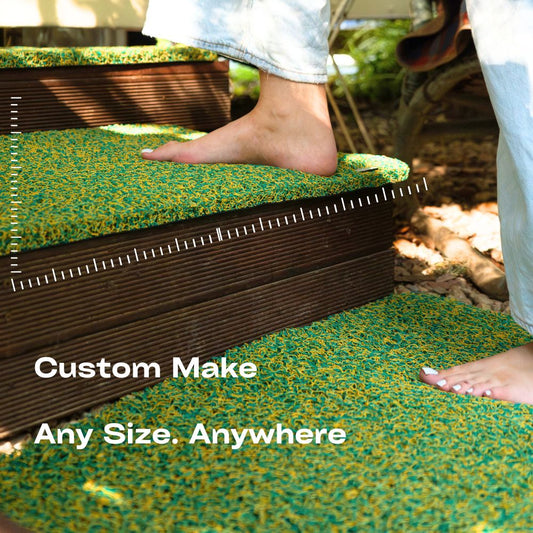 [Custom Size] Snug Outdoor Mats - Avocado Green