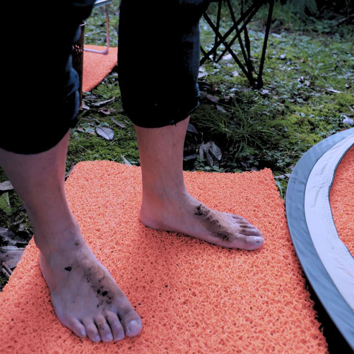 Snug Step Mat: Ultra-Thick Dirt-Trapping Mat for Door, Tent, Caravan