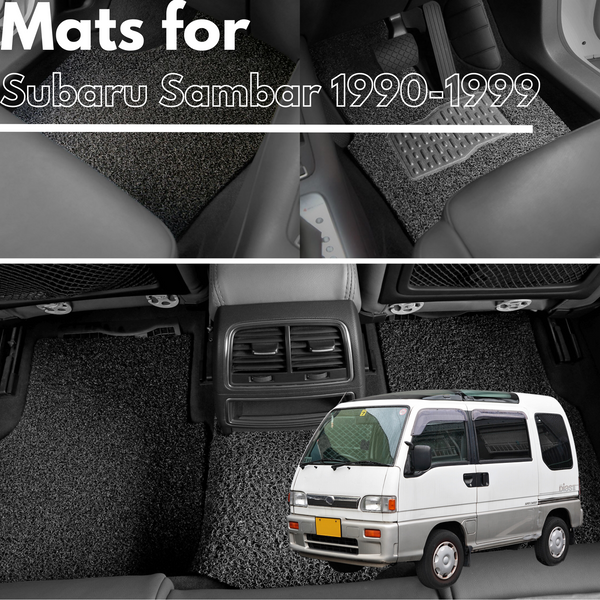 for Subaru Sambar 1990-1999, Premium Car Floor Mats