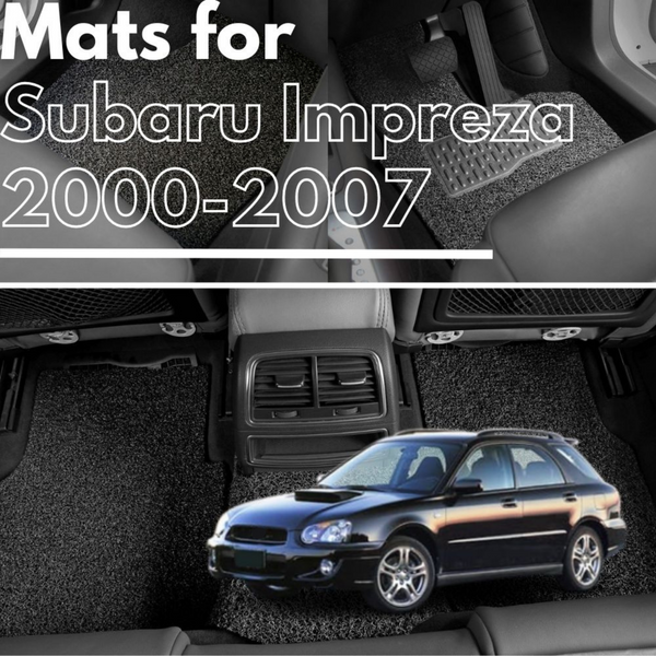 for Subaru Impreza 2000-2007, Premium Car Floor Mats