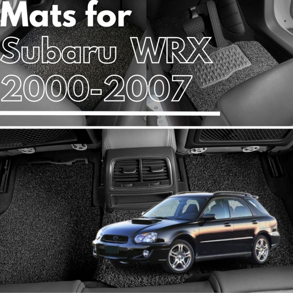 for Subaru WRX 2000-2007, Premium Car Floor Mats