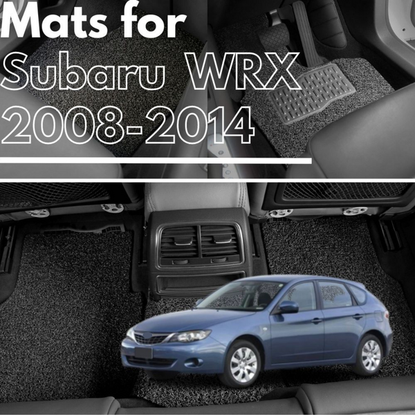 for Subaru WRX 2008-2014, Premium Car Floor Mats