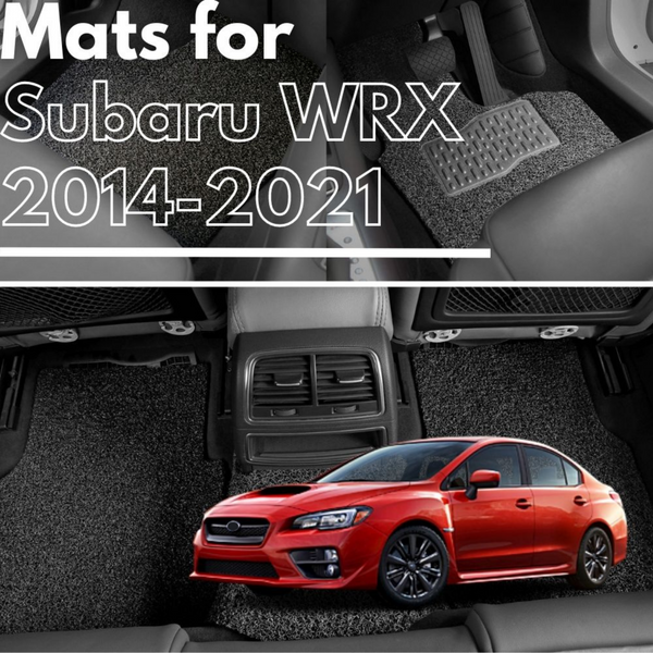 for Subaru WRX (Auto/Manual)2014-2021, Premium Car Floor Mats