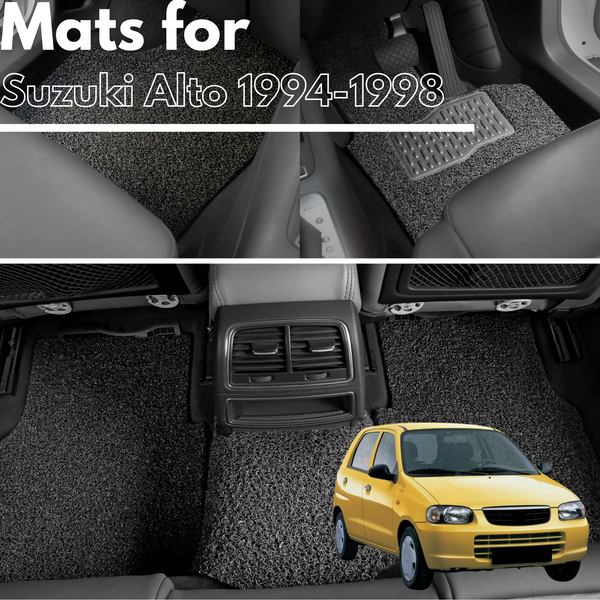 for Suzuki Alto (4th Gen HA11)1994-1998, Premium Car Floor Mats