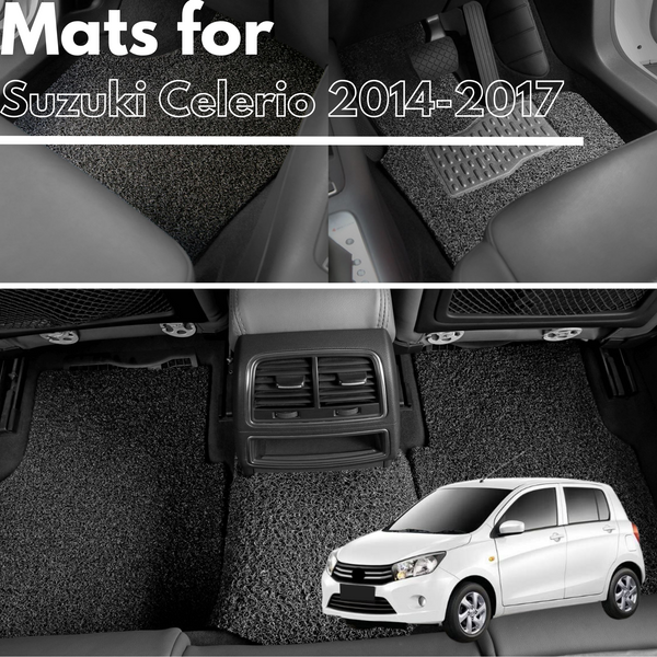 for Suzuki Celerio 2014-2017, Premium Car Floor Mats