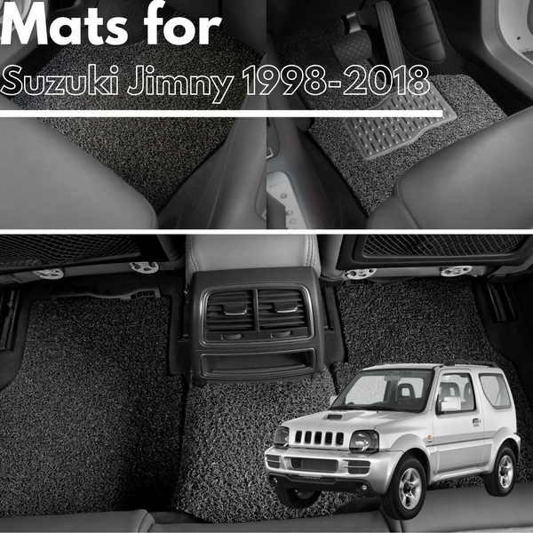 for Suzuki Jimny 1998-2018 (JB Manual), Premium Car Floor Mats