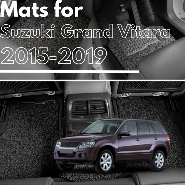 for Suzuki Grand Vitara 2015-2019, Premium Car Floor Mats