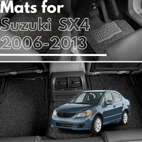 for Suzuki SX4 Auto (GY/EY/RW)2006-2013, Premium Car Floor Mats