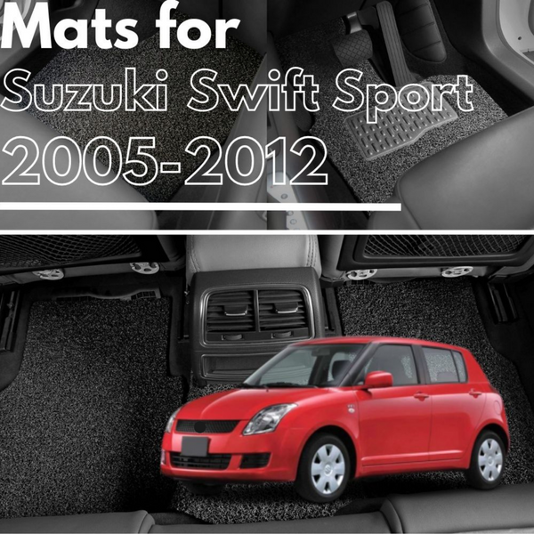 for Suzuki Swift Sport 2005-2012, Premium Car Floor Mats