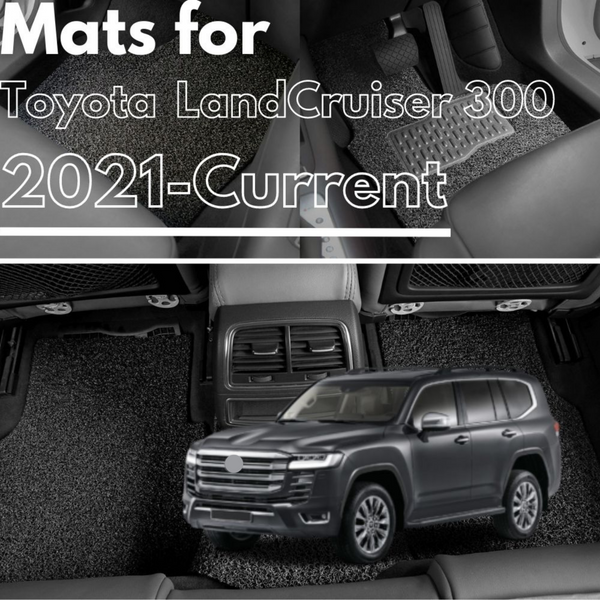for Toyota LandCruiser 300 2021-Current, Premium Car Floor Mats